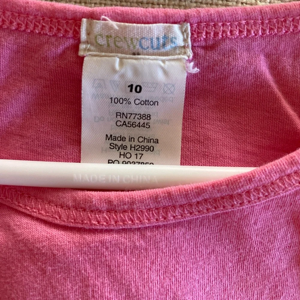 Girls J. Crew Crewcuts Smiley Face Sequin Tee - Picture 7 of 8